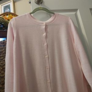 Women's pink cardigan